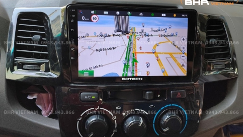 Màn hình DVD Android xe Toyota Fortuner 2005 - 2016 | Gotech GT8 